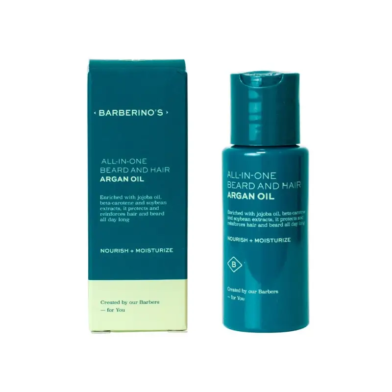 Barba All-In-One Argan Oil - Olio capelli, Trattamento barba miniatura 3