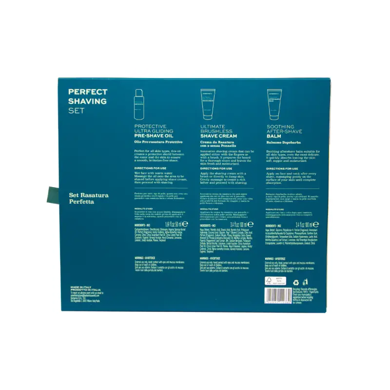 Rasatura Perfect Shaving Set - Crema da barba, Dopobarba uomo miniatura 2