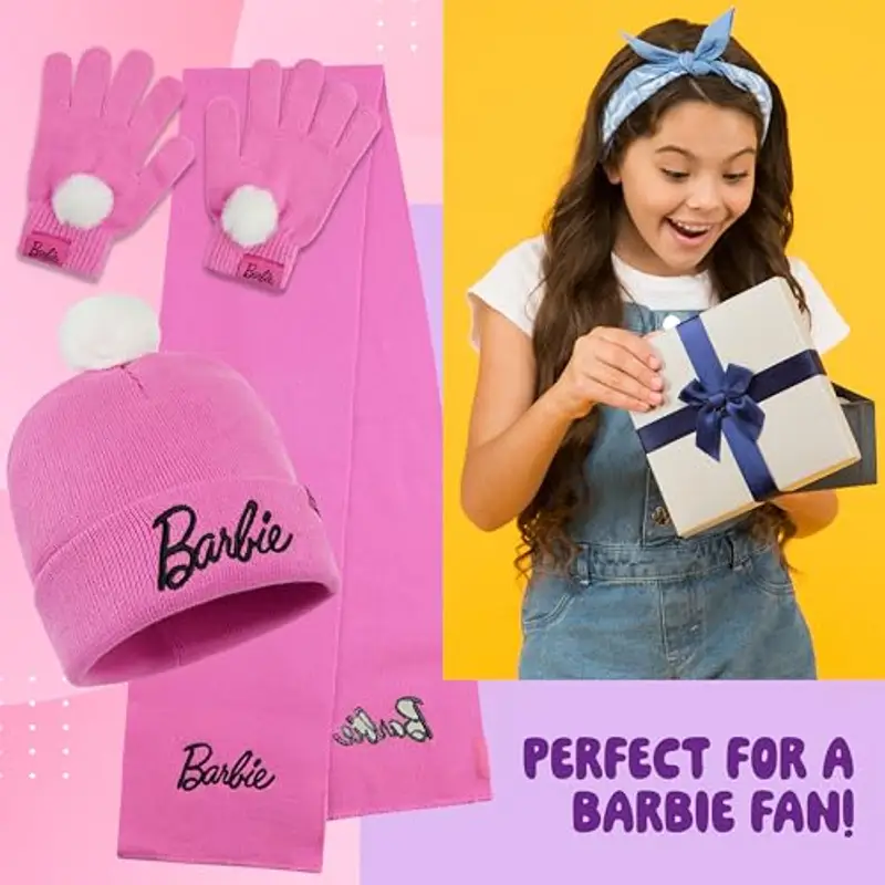 Barbie Accessori Invernali Bambina Set per Scuola e Viaggiare - Regalo Ragazza miniatura 3