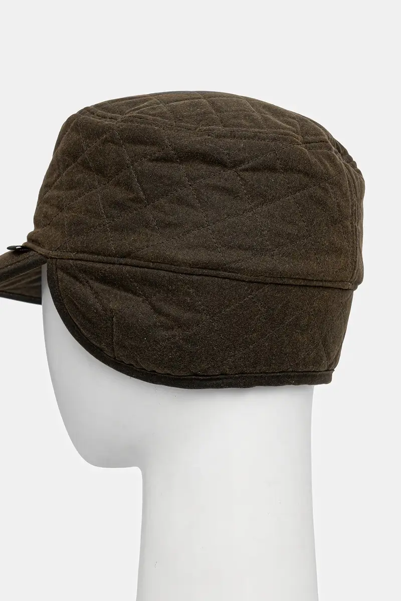 berretto alla marinara in cotone colore verde MHA0044 miniatura 4