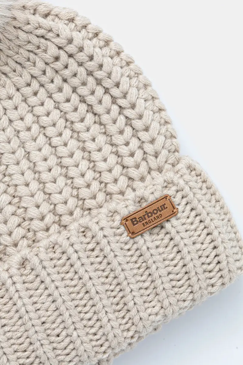 berretto colore nero LHA0336 Beige miniatura 3