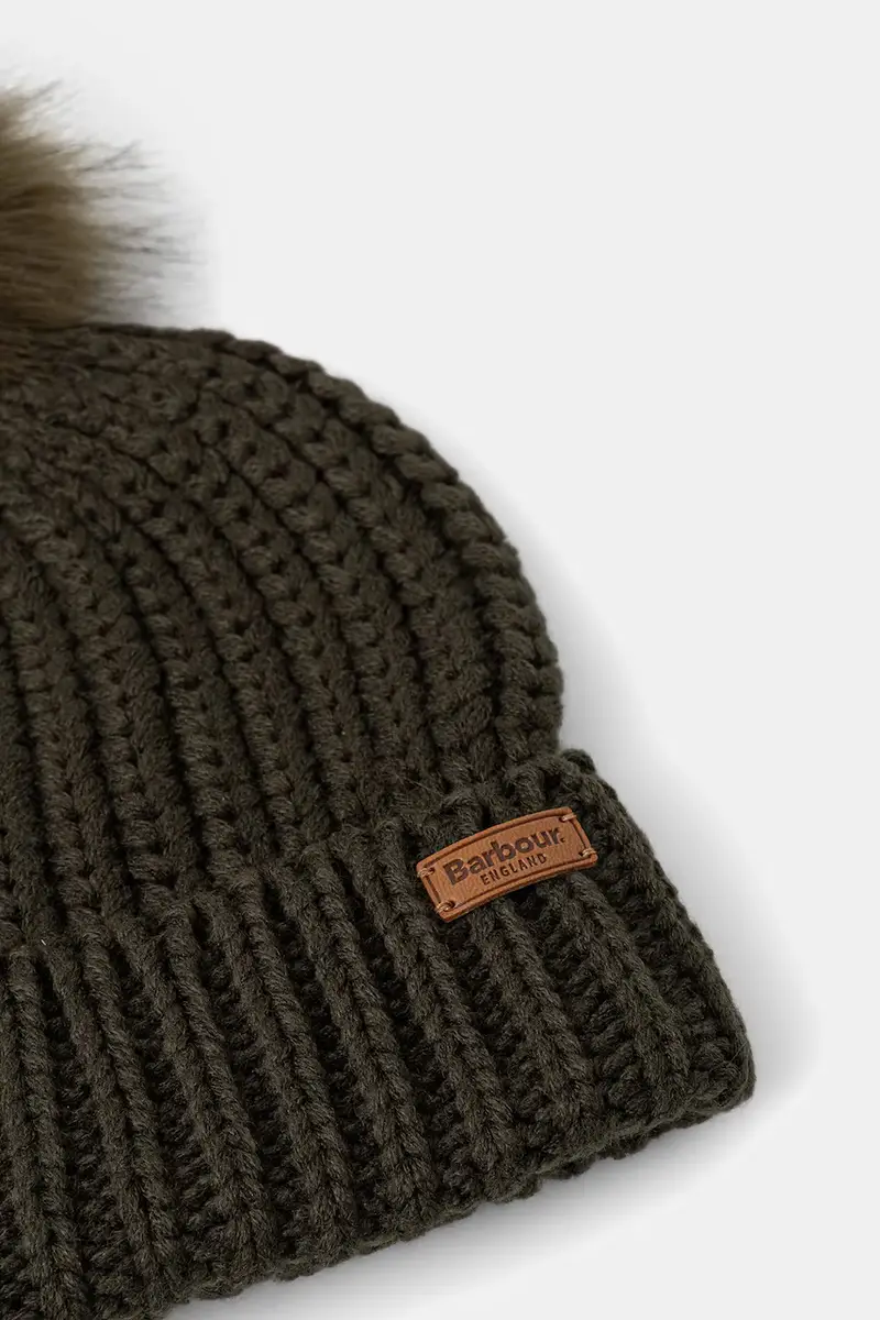 berretto colore nero LHA0336 Verde miniatura 2