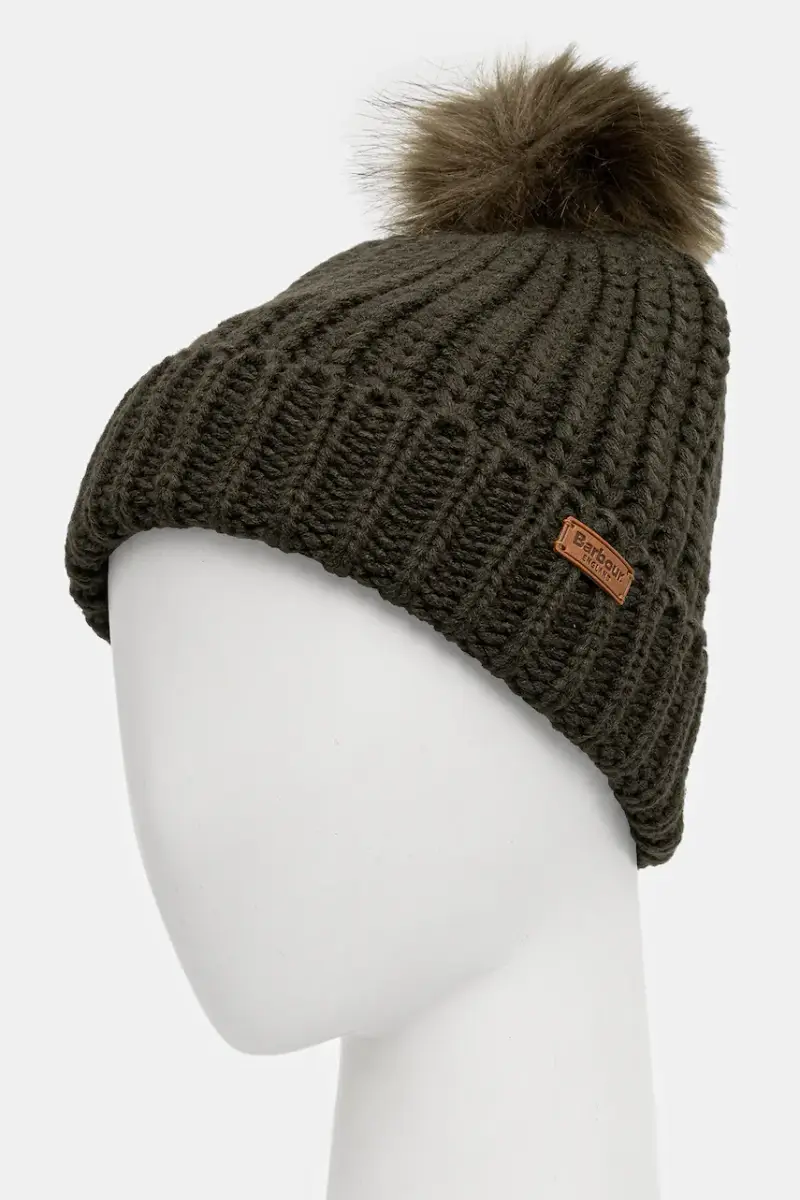 berretto colore nero LHA0336 Verde miniatura 3