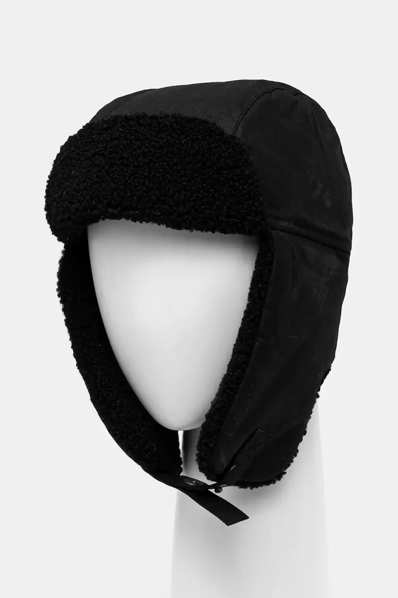 berretto in cotone colore nero MHA0710