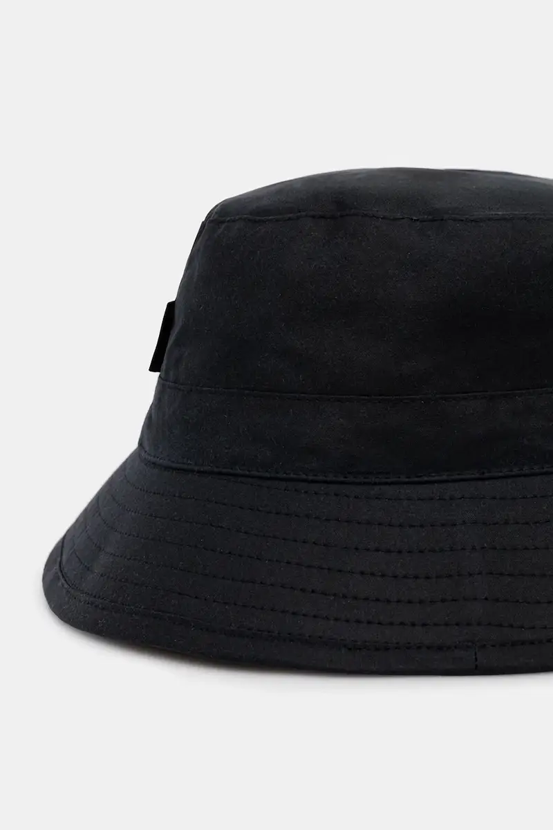 berretto in cotone Wax Sports colore nero MHA0001 Blu navy miniatura 3