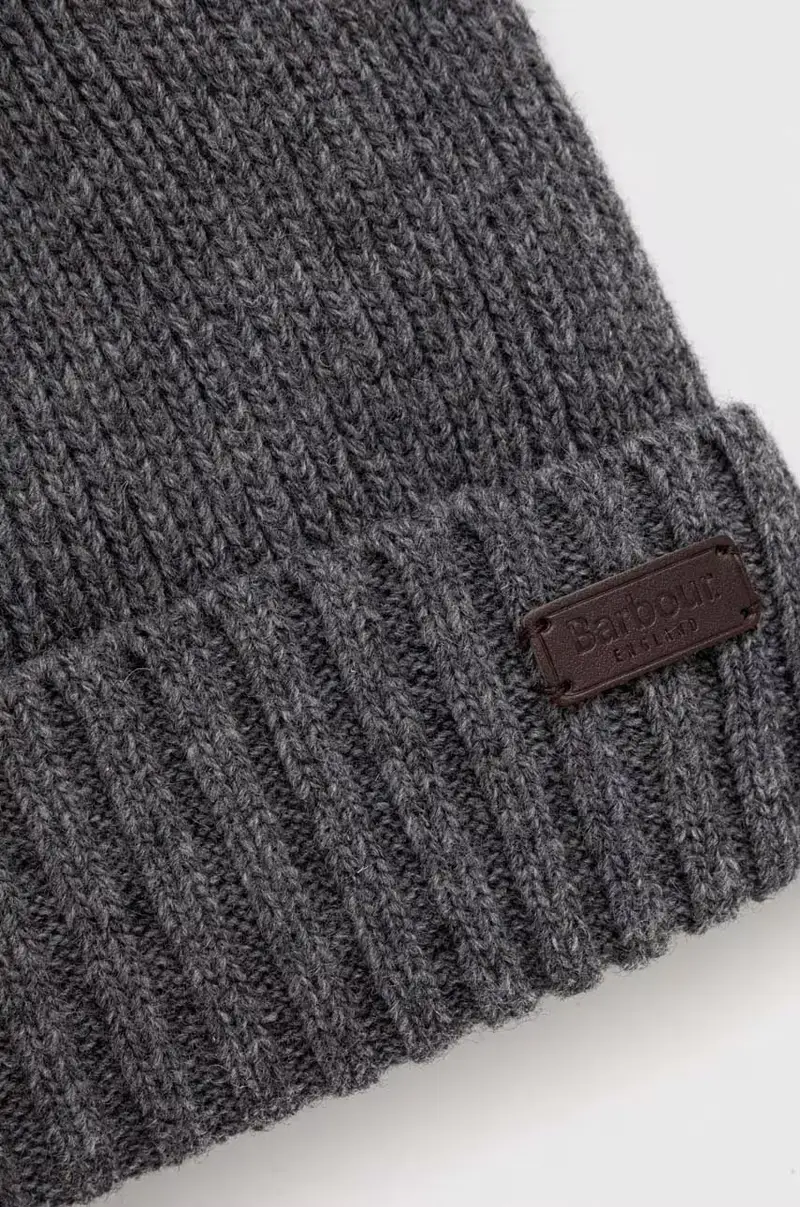 berretto in lana Grigio miniatura 3