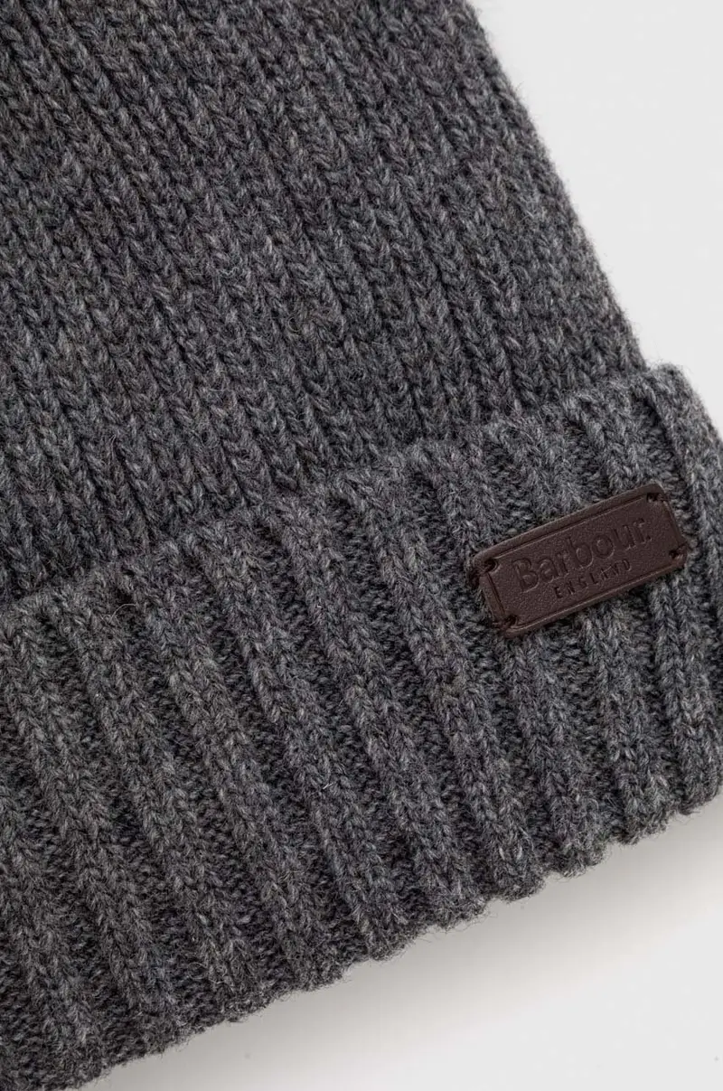 berretto in lana Grigio miniatura 3