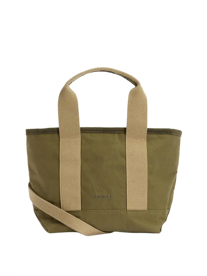 borsa a mano barbour mini mya da donna - verde