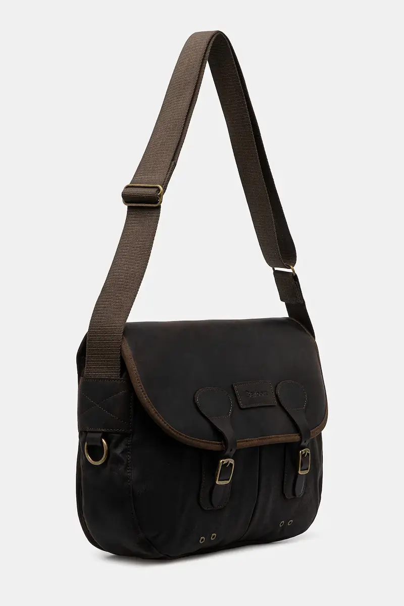 borsa colore marrone Verde miniatura 2