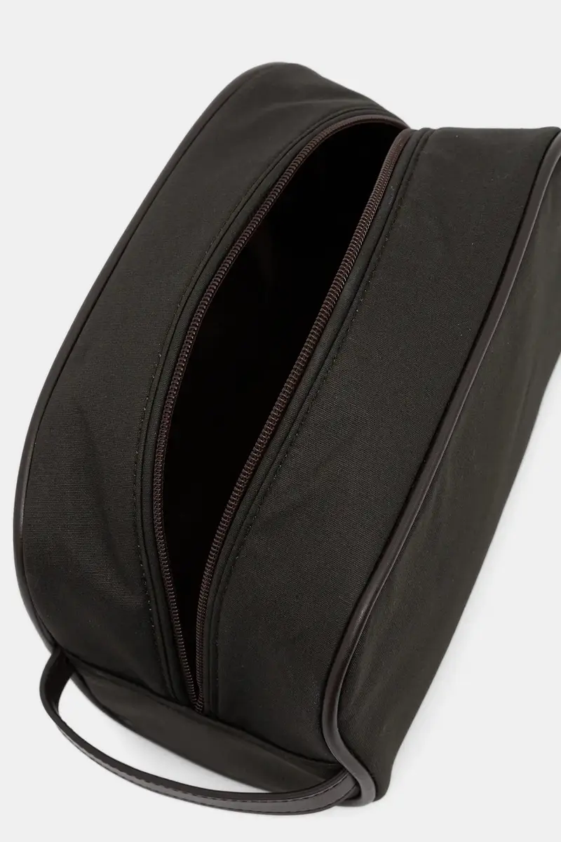 borsa da toilette colore verde MAC0404 miniatura 4