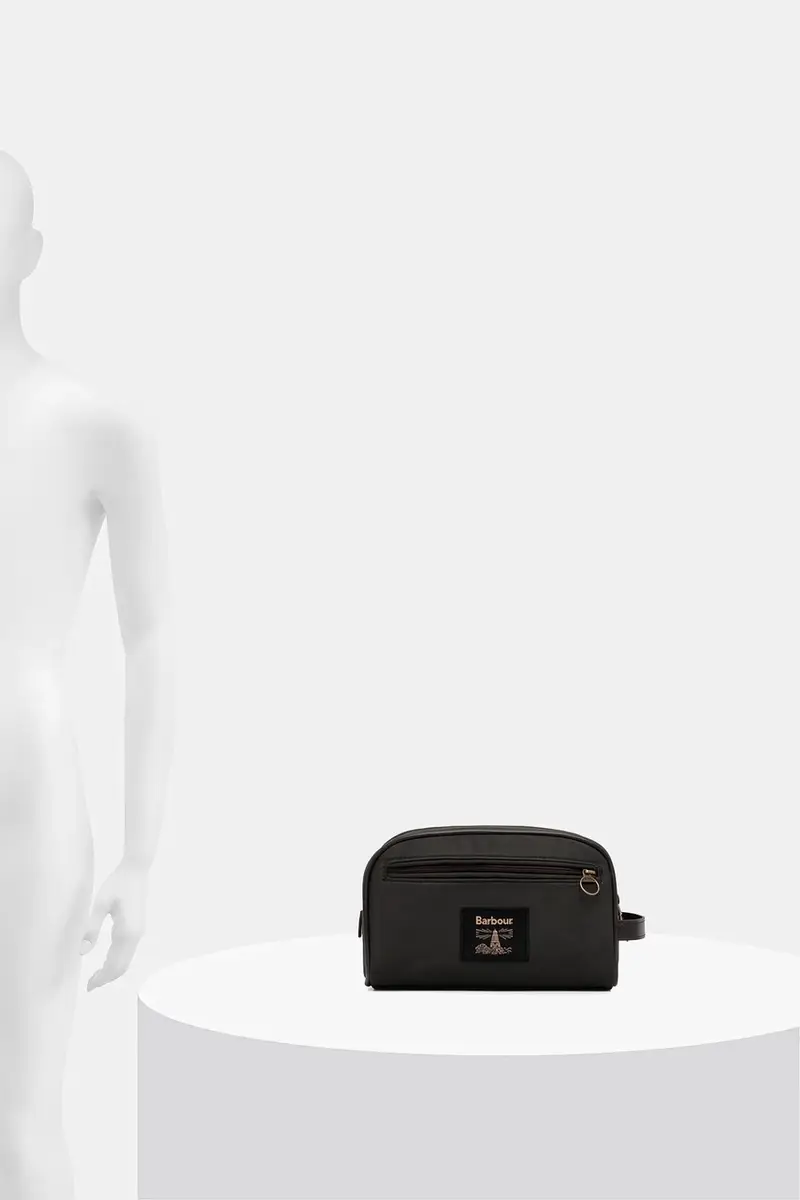 borsa da toilette colore verde MAC0404 miniatura 5