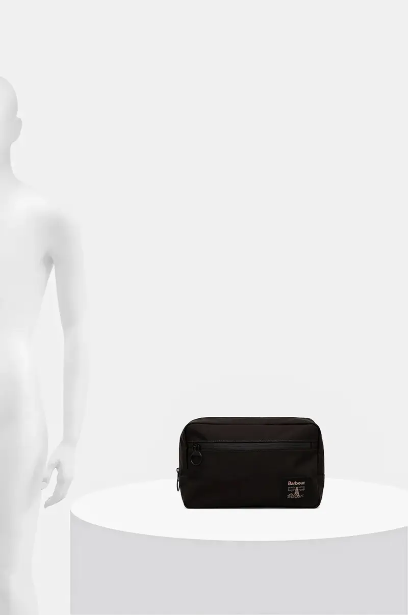 borsa da toilette colore verde MAC0463 miniatura 5