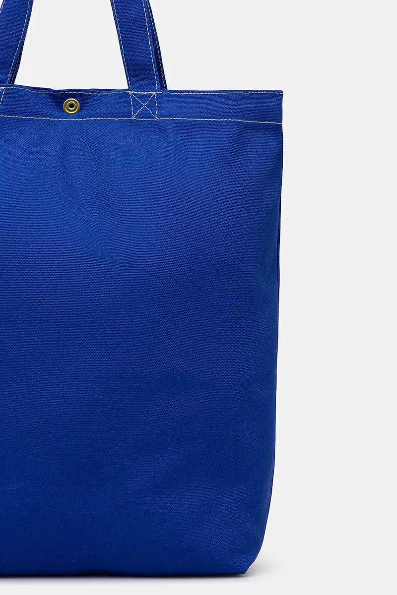 borsa in cotone x Paul Smith Best In Show colore blu UBA0760BL11 miniatura 3