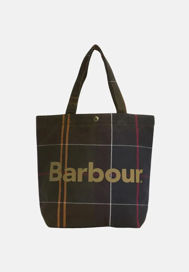 Borsa Mini Telfield in tartan per uomo e donna