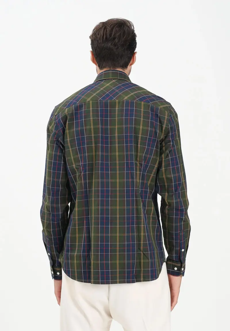 Camicia a manica lunga Kenton tartan da uomo miniatura 3