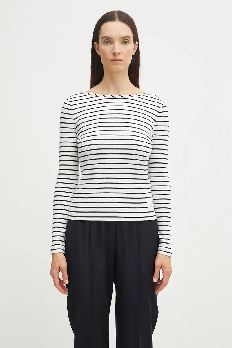 camicia a maniche lunghe donna colore bianco