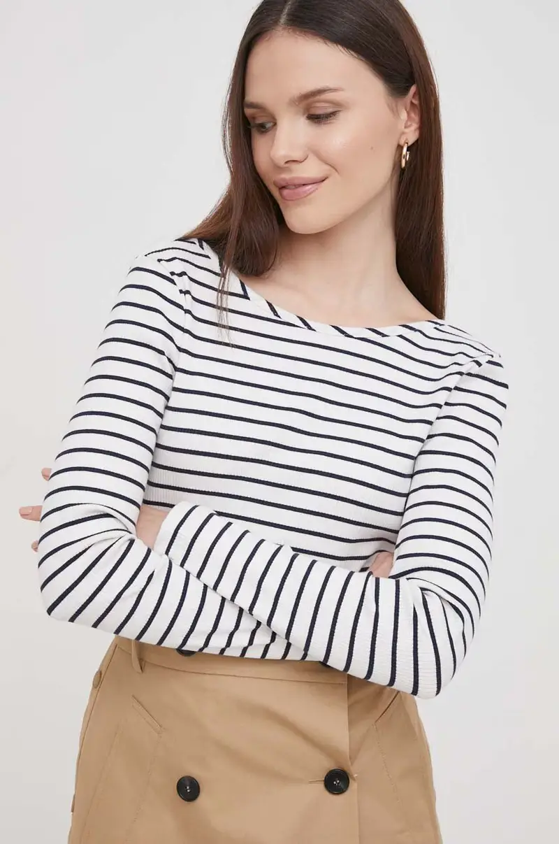 camicia a maniche lunghe donna colore bianco