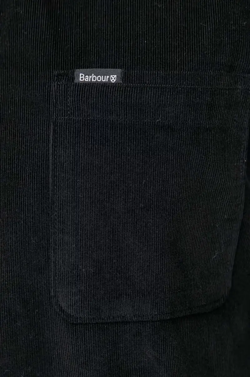 camicia in cotone uomo Nero miniatura 5