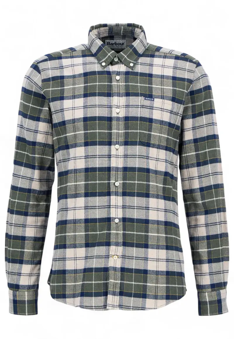 Camicia Uomo Barbour MSH5014 TN16 GREEN