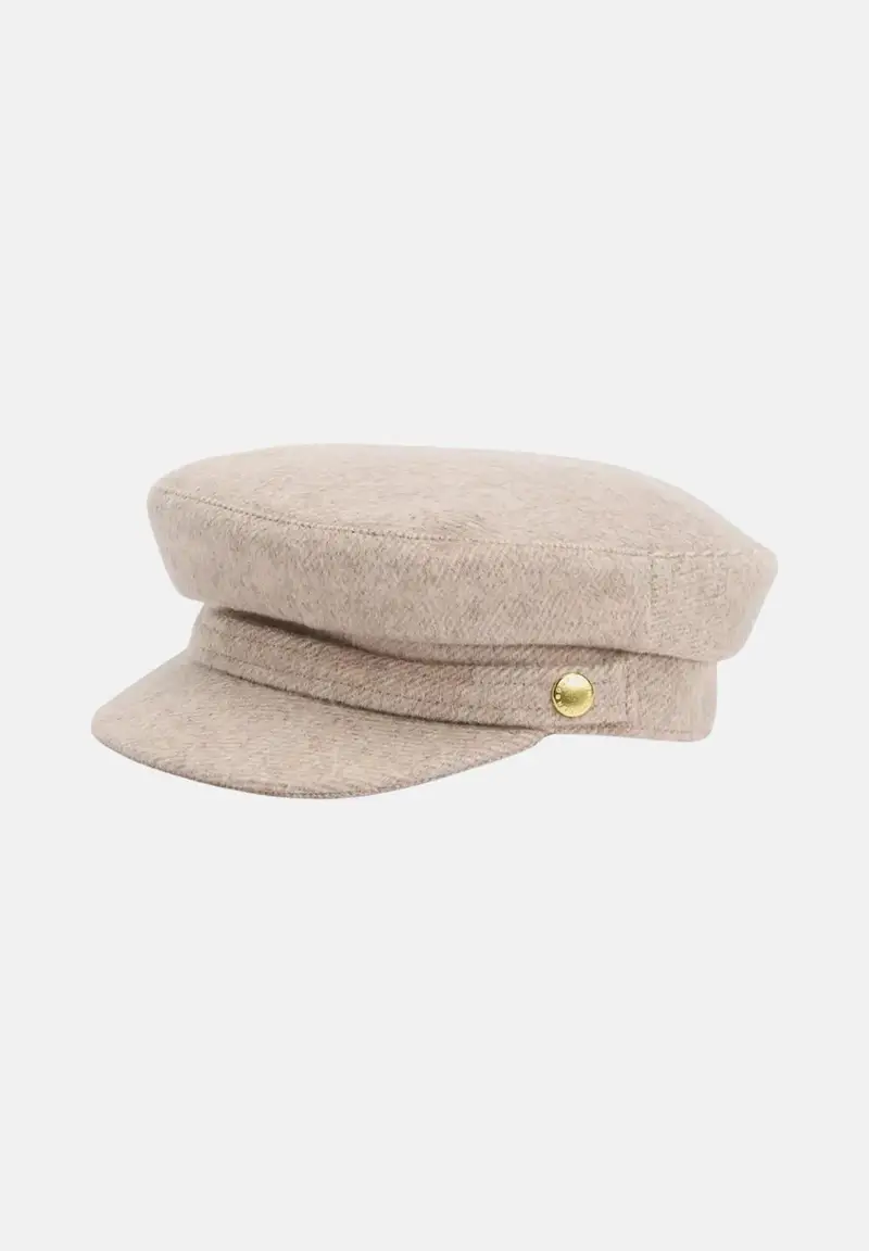 BARBOUR Cappellino baker boy Bothal beige da donna