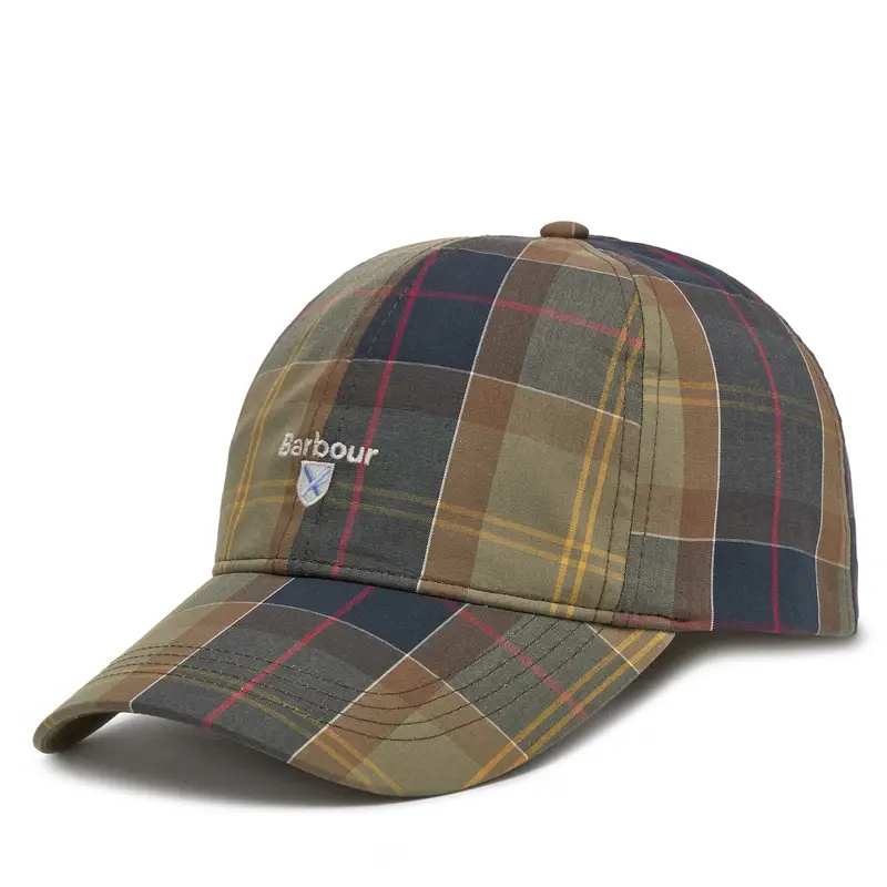Cappellino Barbour Tartan MHA0617TN11 Verde