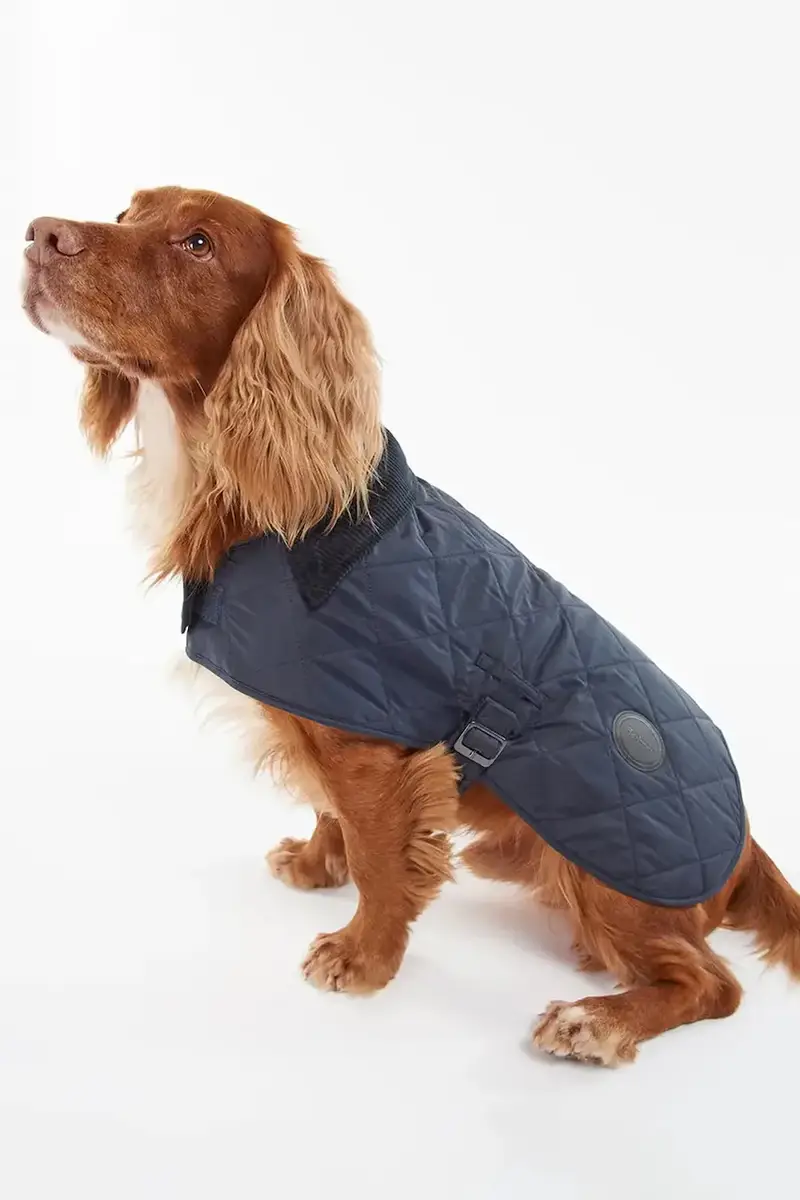 cappotto per cane Quilted Dog Coat colore nero Blu navy