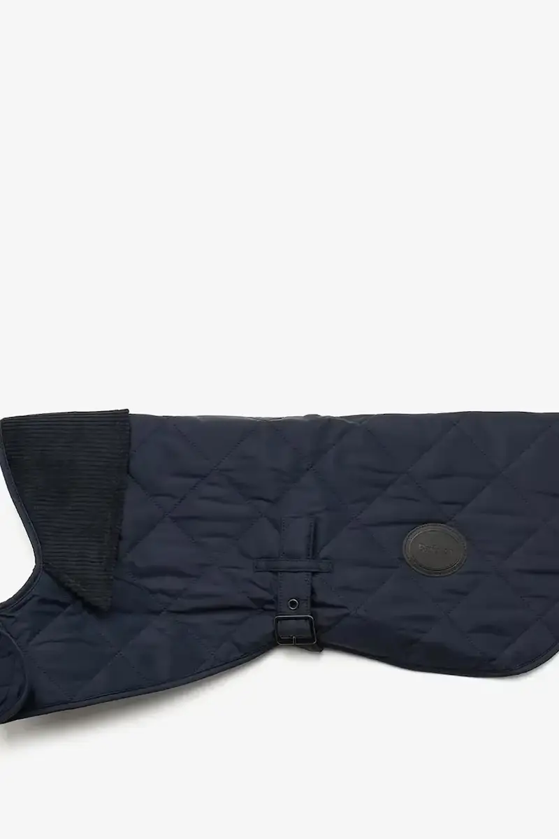cappotto per cane Quilted Dog Coat colore nero Blu navy miniatura 4