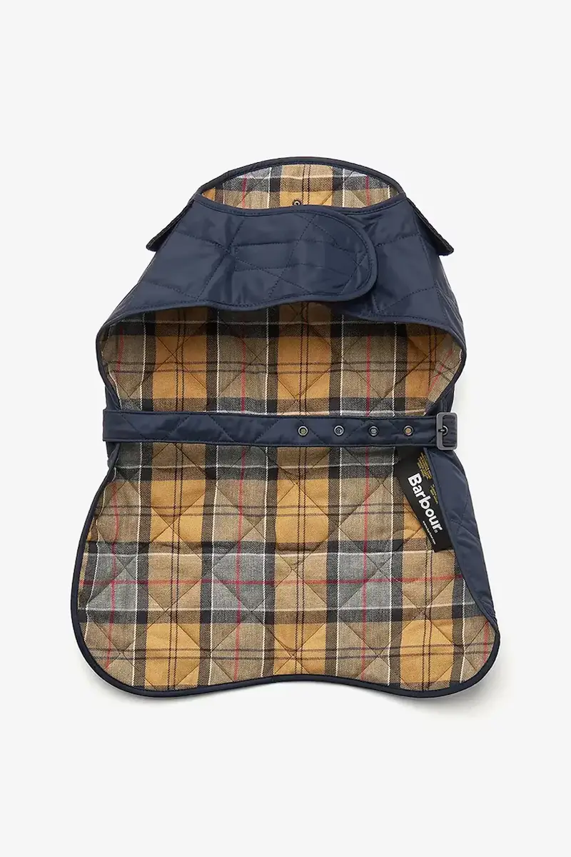 cappotto per cane Quilted Dog Coat colore nero Blu navy miniatura 5