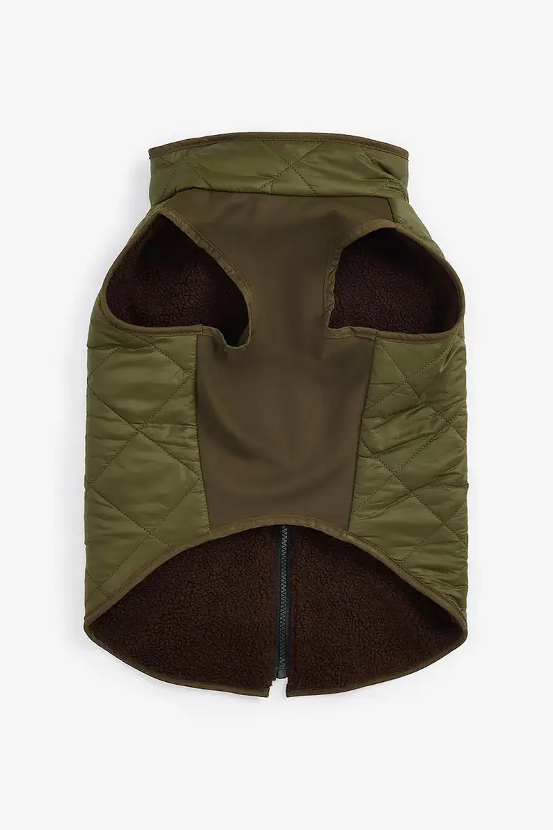 cappotto per cane Reversible Quilt/Borg Multicolore miniatura 5