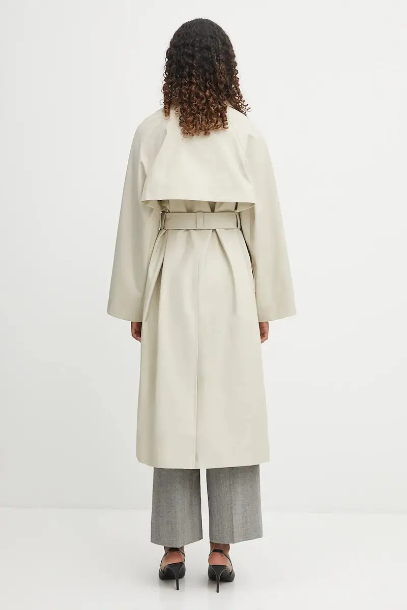 cappotto Robyn Trench Showerproof colore beige LSP0250ST31 miniatura 3