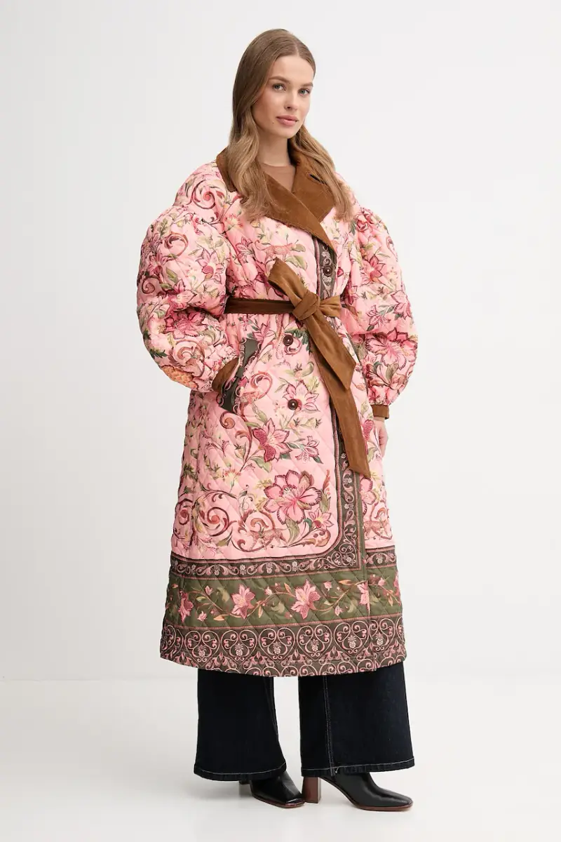 cappotto x Farm Rio colore rosa LQU1870 miniatura 2