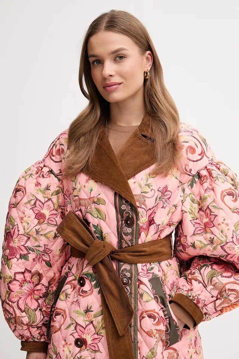 cappotto x Farm Rio colore rosa LQU1870 miniatura 4