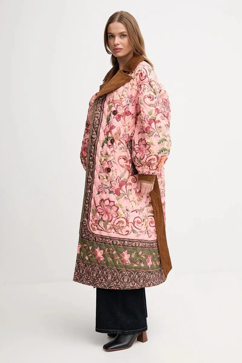 cappotto x Farm Rio colore rosa LQU1870 miniatura 5
