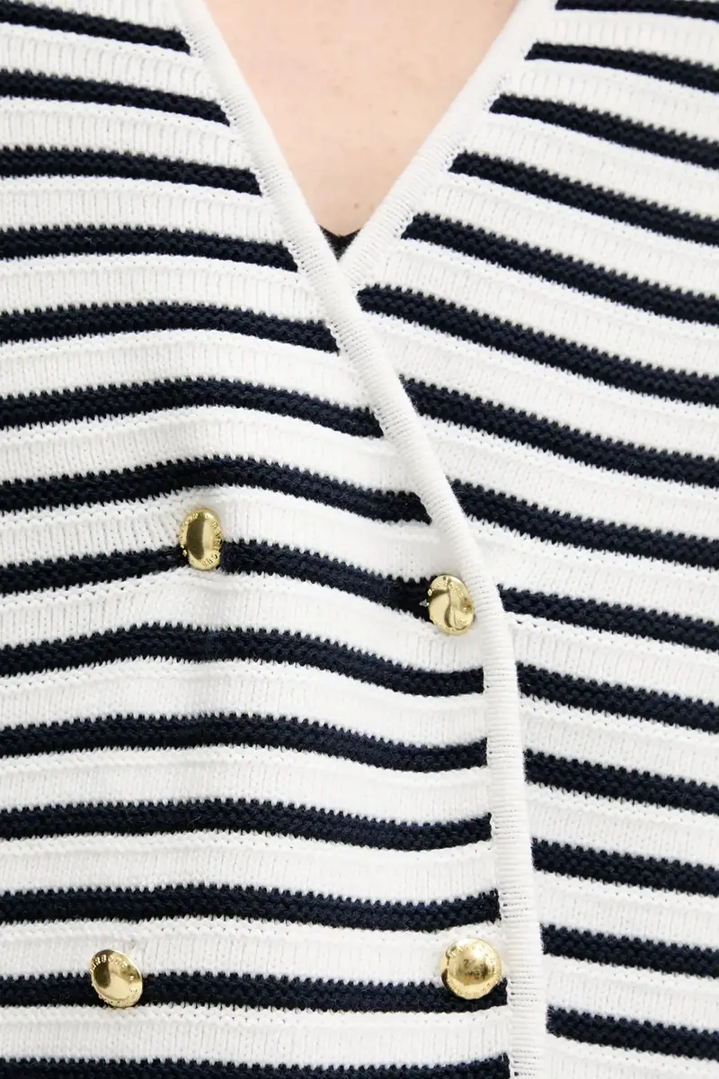 Barbour Cardigan Donna Blu 3592258 miniatura 5