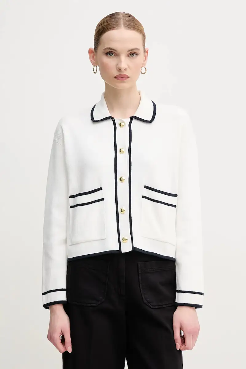 Barbour Cardigan Donna Bianco 3301128