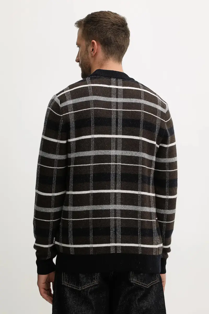 Barbour Cardigan Uomo Marrone 3620556 miniatura 3