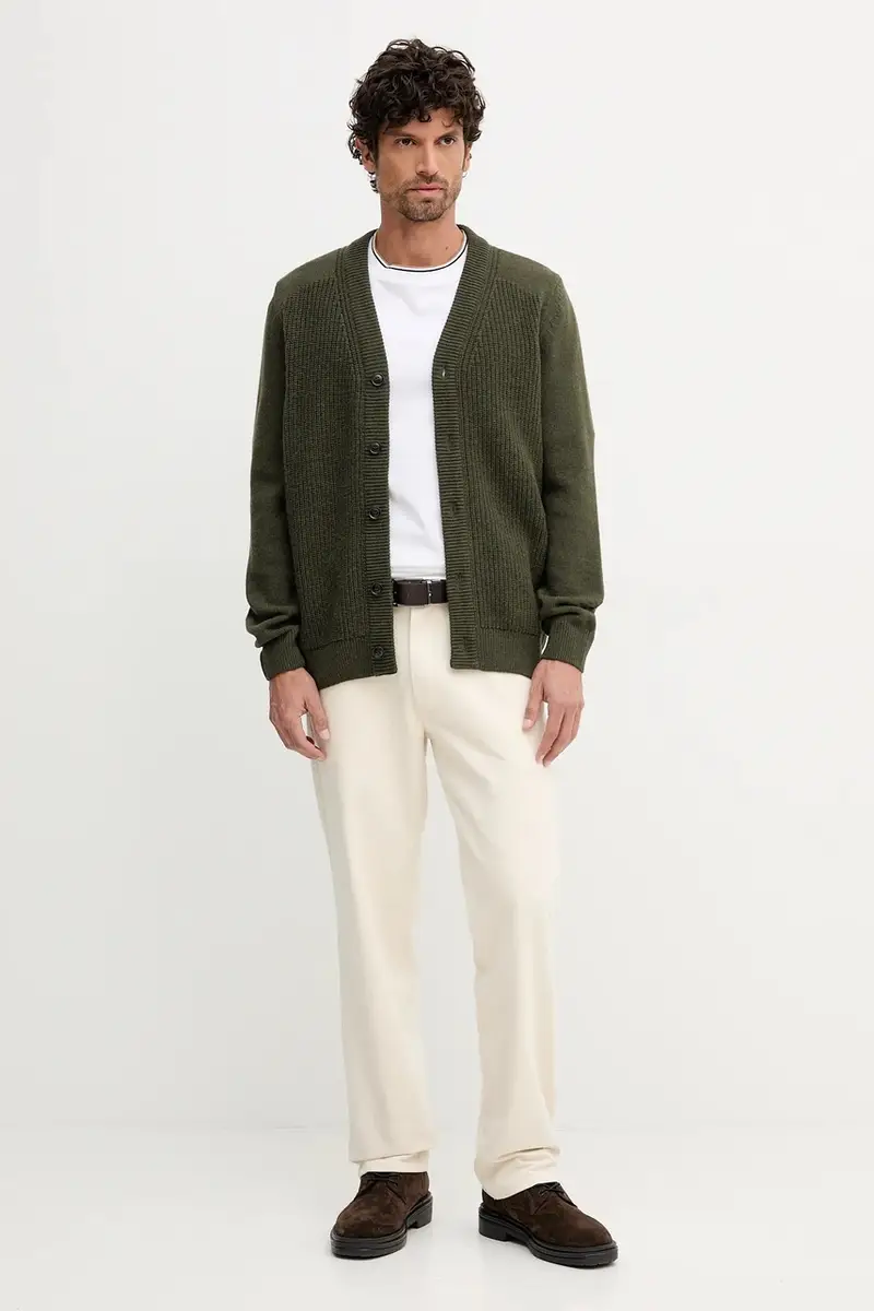 Barbour Cardigan Uomo Verde 3781143 miniatura 4