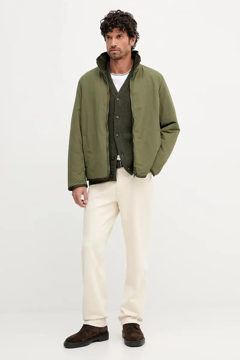 Barbour Cardigan Verde 4140358 miniatura 2