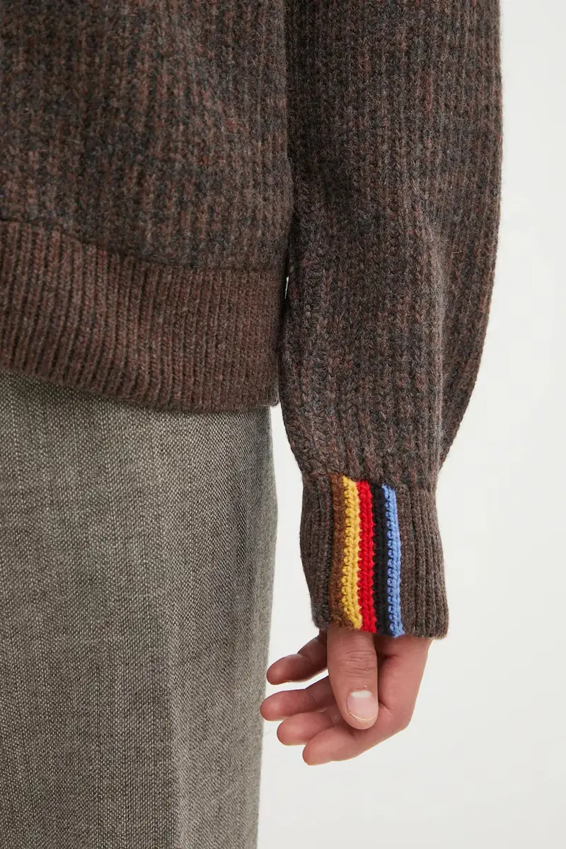 Barbour Cardigan Uomo Marrone 3816978 miniatura 4