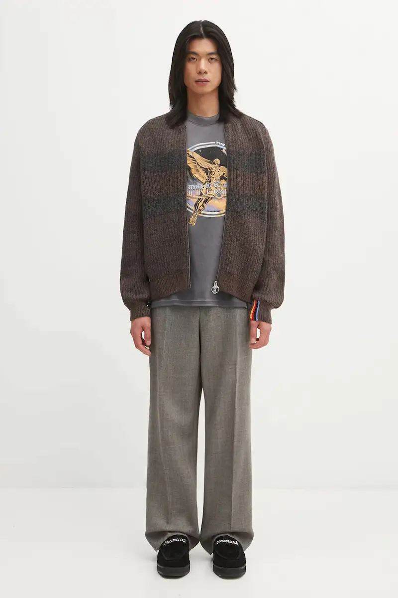 Barbour Cardigan Uomo Marrone 3816978 miniatura 5