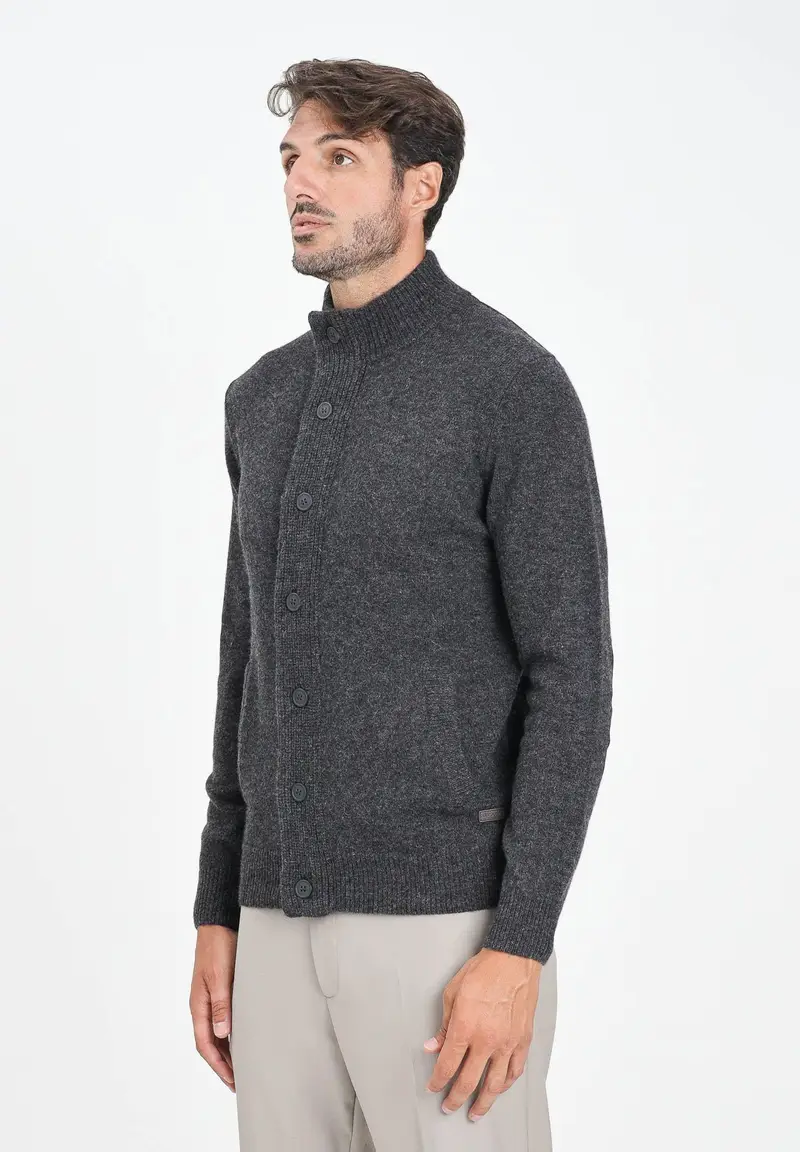 Barbour Cardigan Uomo Grigio 1883571