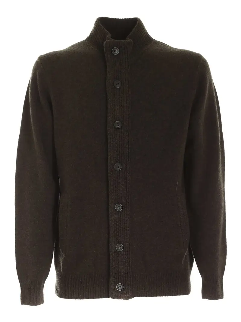Barbour Cardigan Verde 4075031