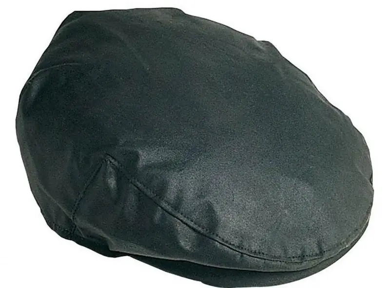 Chevot Wax Flat Cap MHA0003SG91 GREEN
