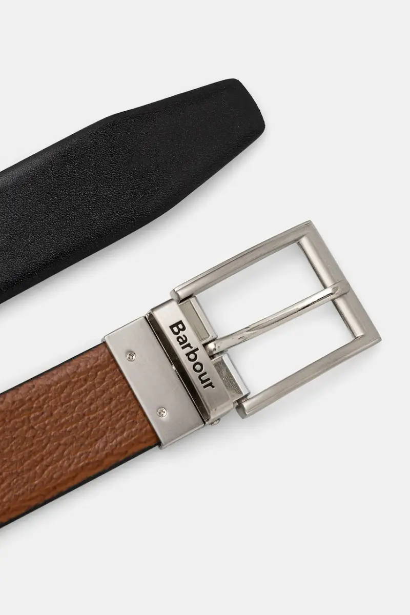 cintura in pelle uomo colore nero MAC0455 miniatura 3