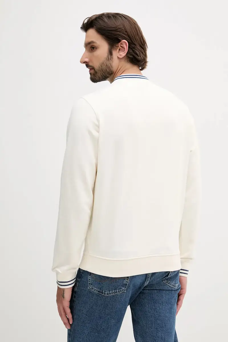 felpa in cotone ROSFORD uomo colore beige MOL0700 miniatura 3