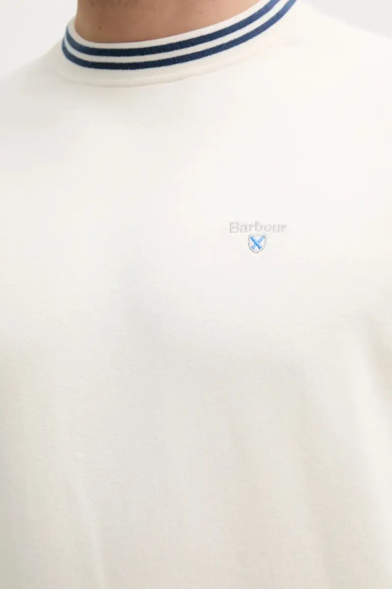 felpa in cotone ROSFORD uomo colore beige MOL0700 miniatura 5