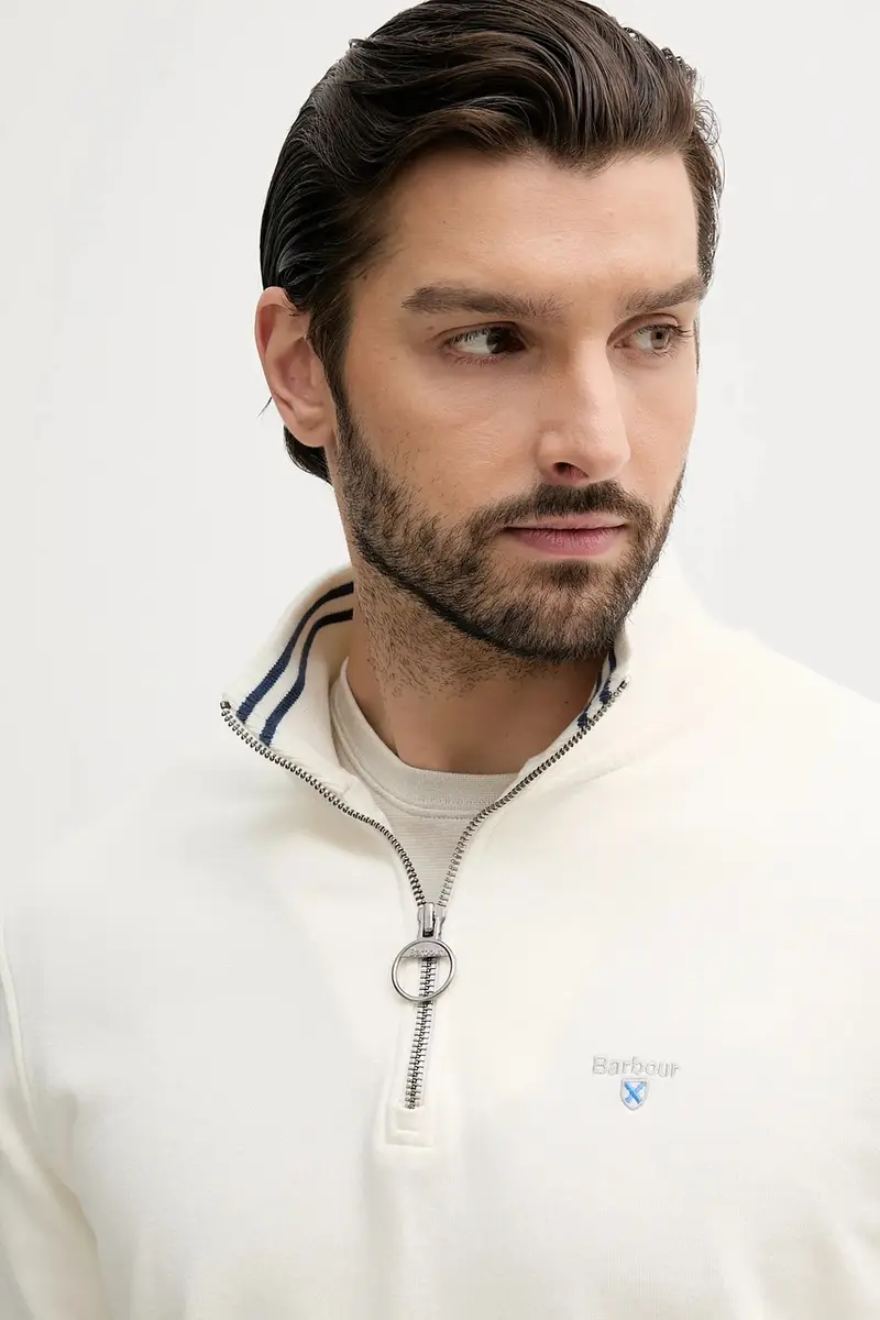 felpa in cotone ROSFORD uomo colore beige MOL0701 miniatura 4