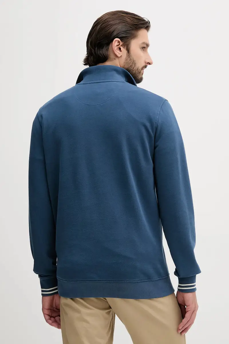 felpa in cotone ROSFORD uomo colore blu MOL0701 miniatura 3