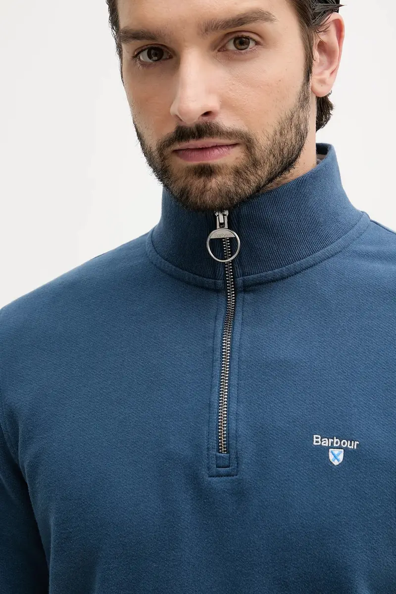 felpa in cotone ROSFORD uomo colore blu MOL0701 miniatura 5