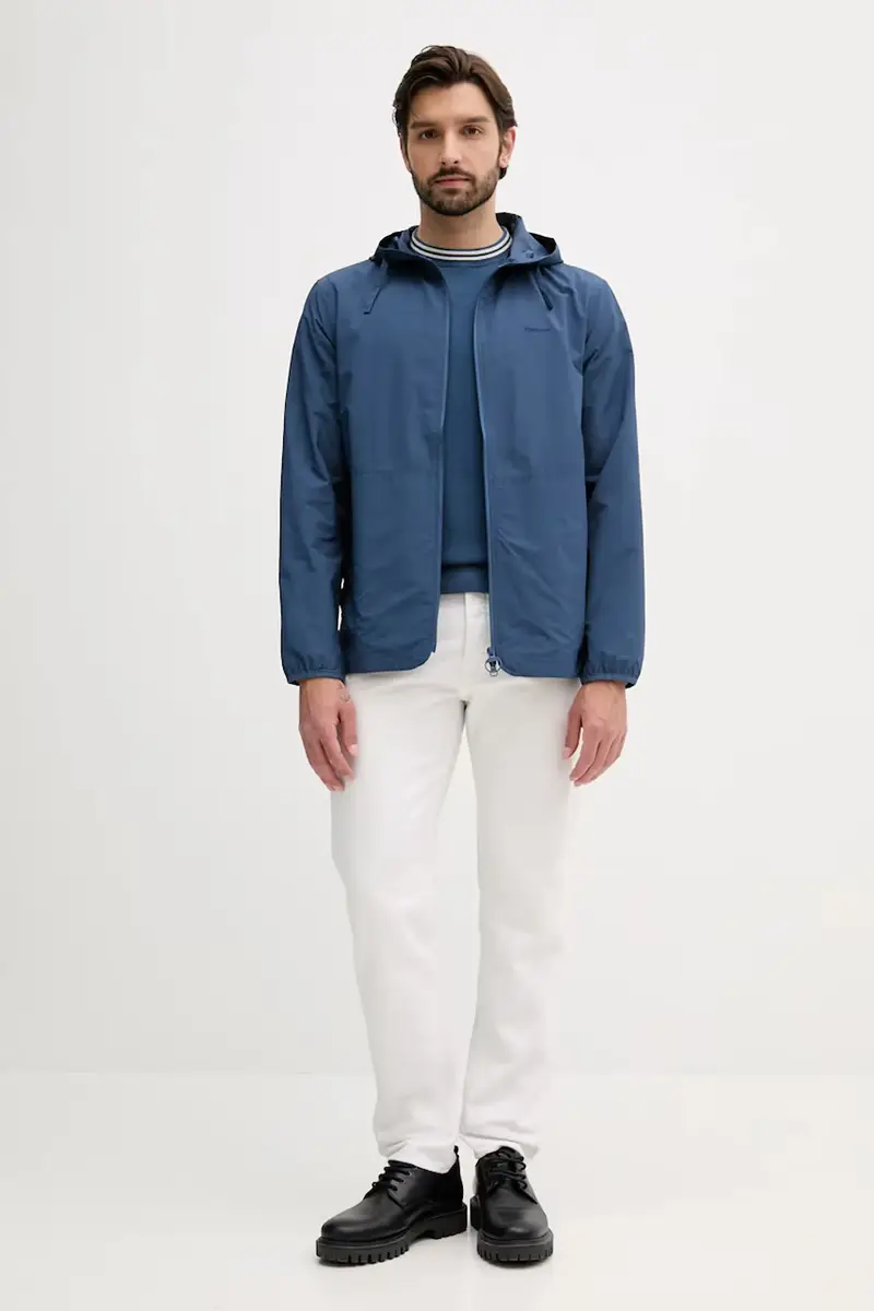 felpa in cotone ROSFORD uomo colore blu navy MOL0700 miniatura 2